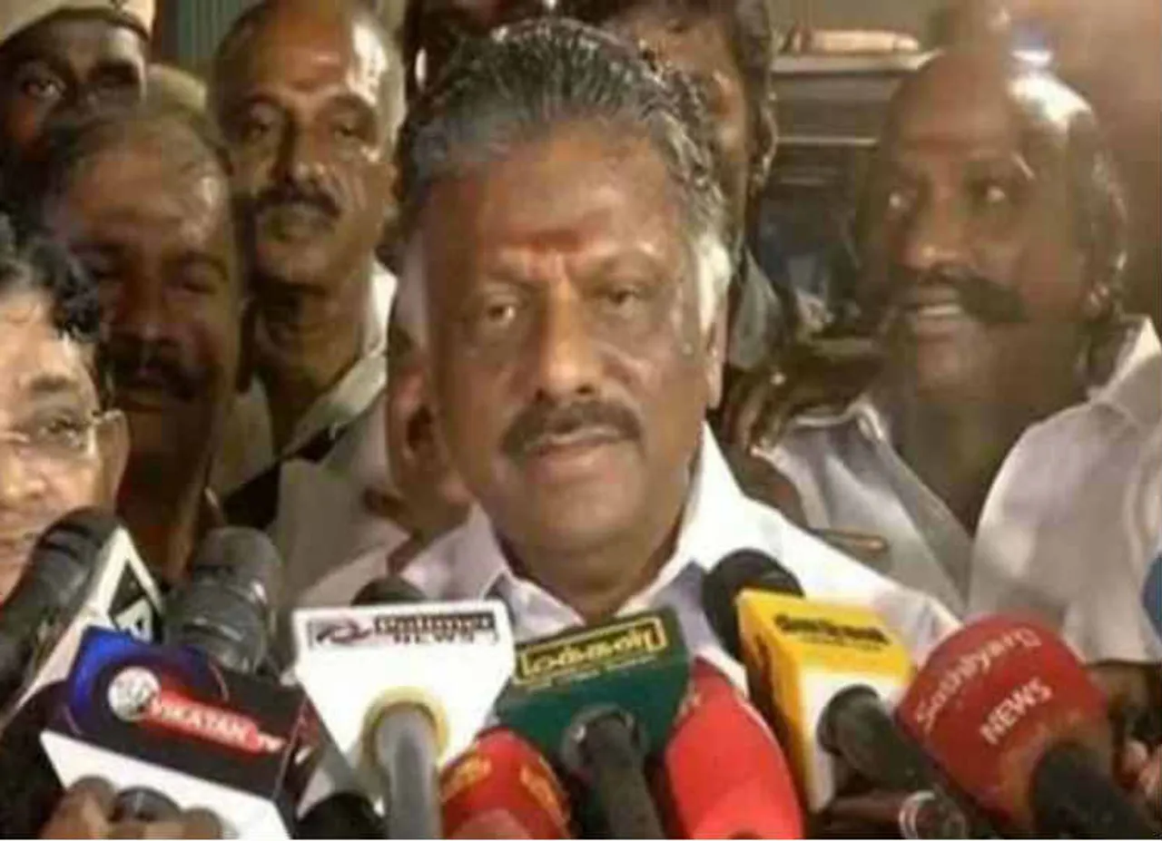 o paneerselvam, ஓ. பன்னீர்செல்வம்