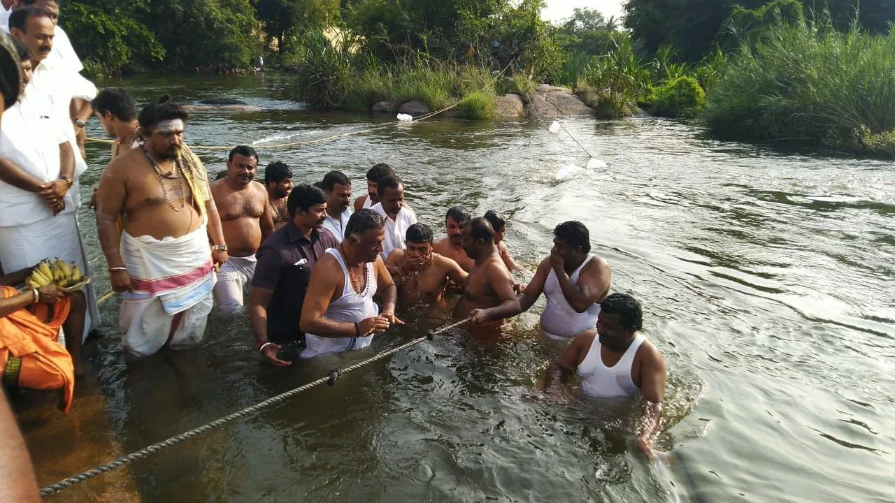 தாமிரபரணி மகா புஷ்கரம் 11வது நாள், maha pushkaram Thamirabarani
