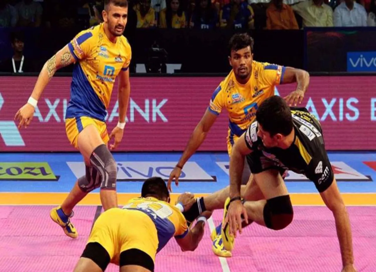Tamil Thalaivas vs Telugu Titans Pro Kabaddi Live Streaming