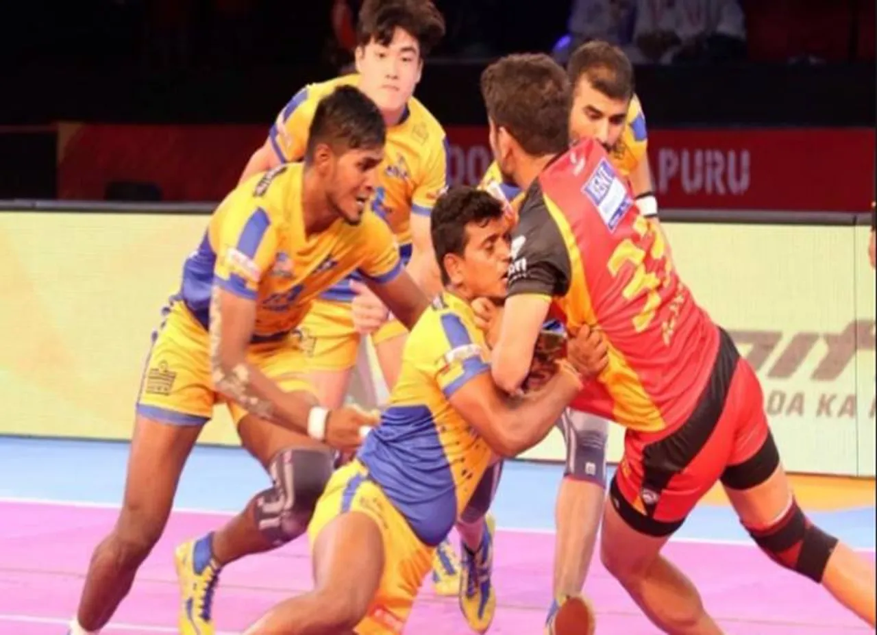 Tamil Thalaivas vs Bengaluru Bulls Pro Kabaddi Season 6 Live Score: