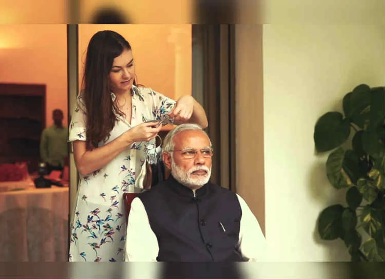narendra modi make up man salary, நரேந்திர மோடி மேக் அப் மேன் சம்பளம்