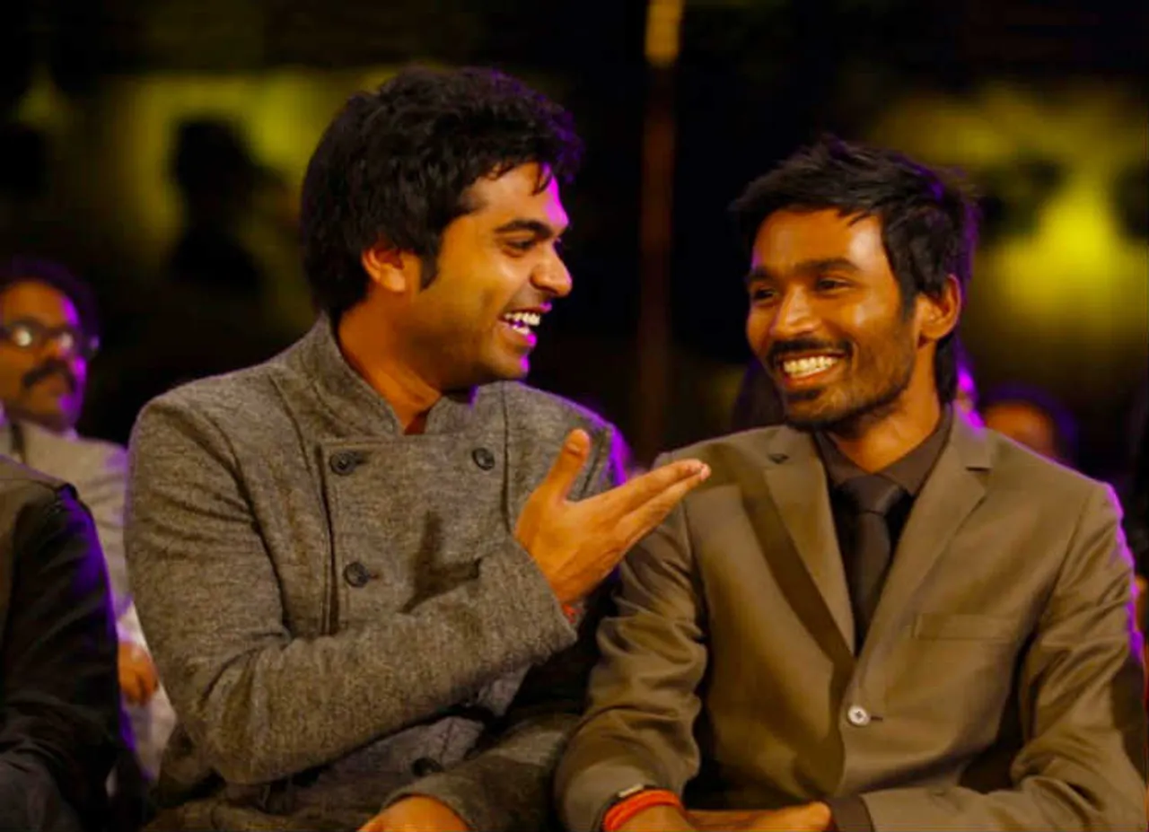 simbu wish dhanush, சிம்பு
