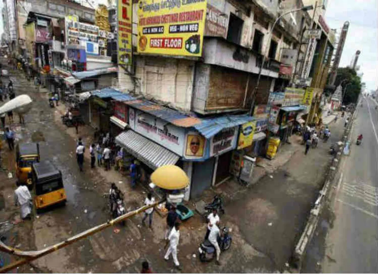 வெறிச்சோடியது சென்னை