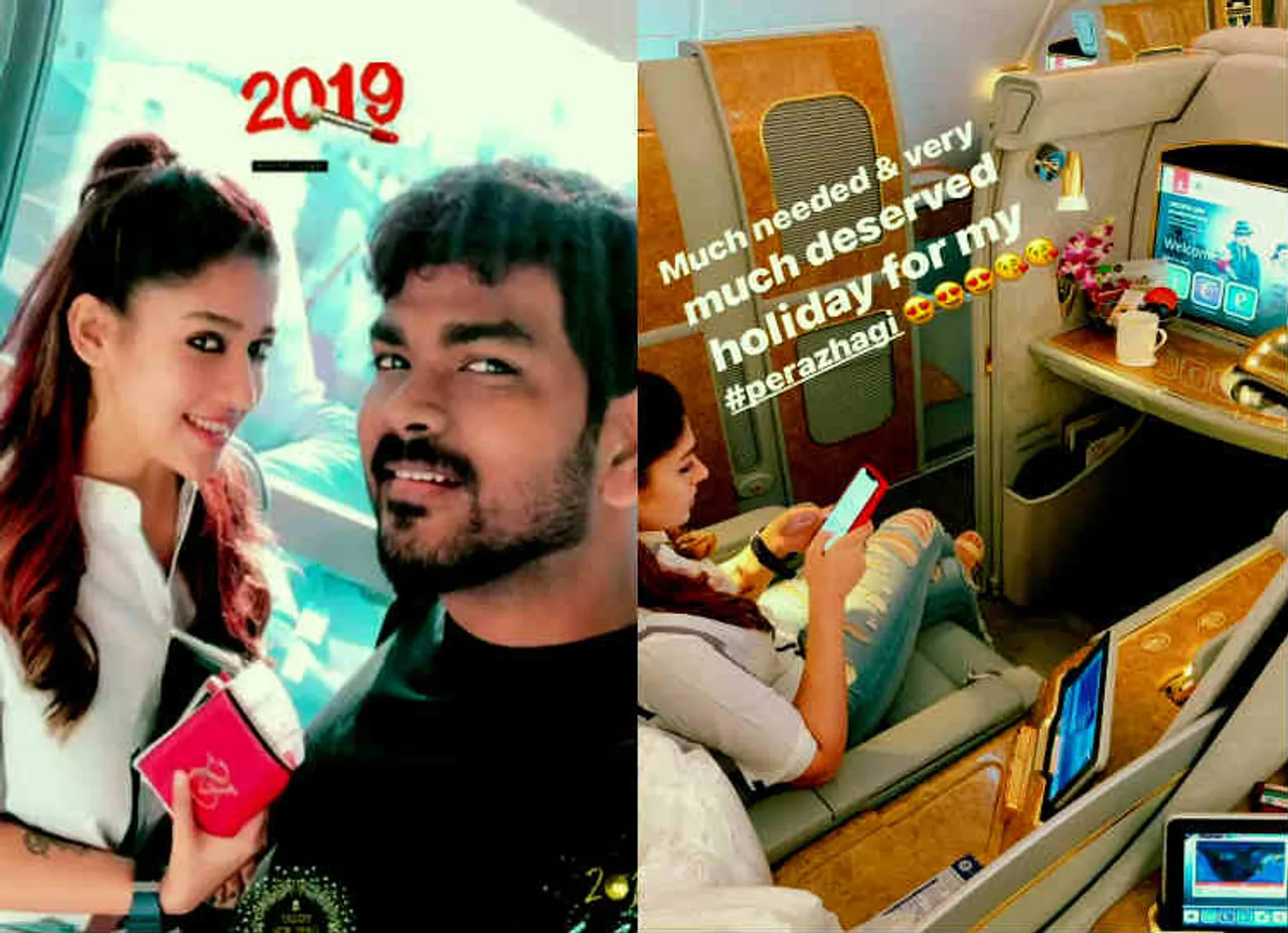 nayanthara - vignesh shivan new year celebration, நயன்தாரா