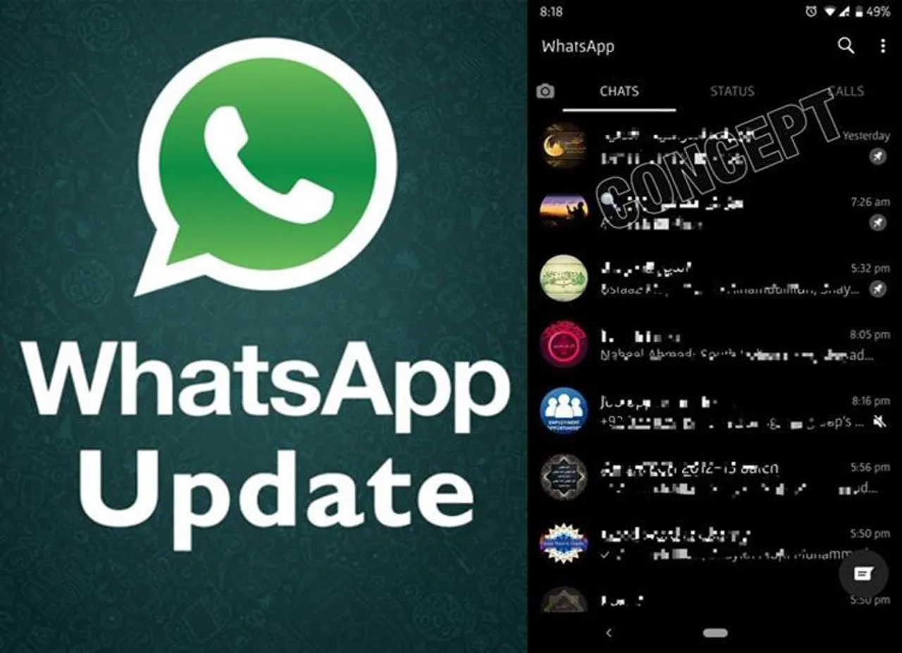 Whatsapp Dark Mode, whatsapp