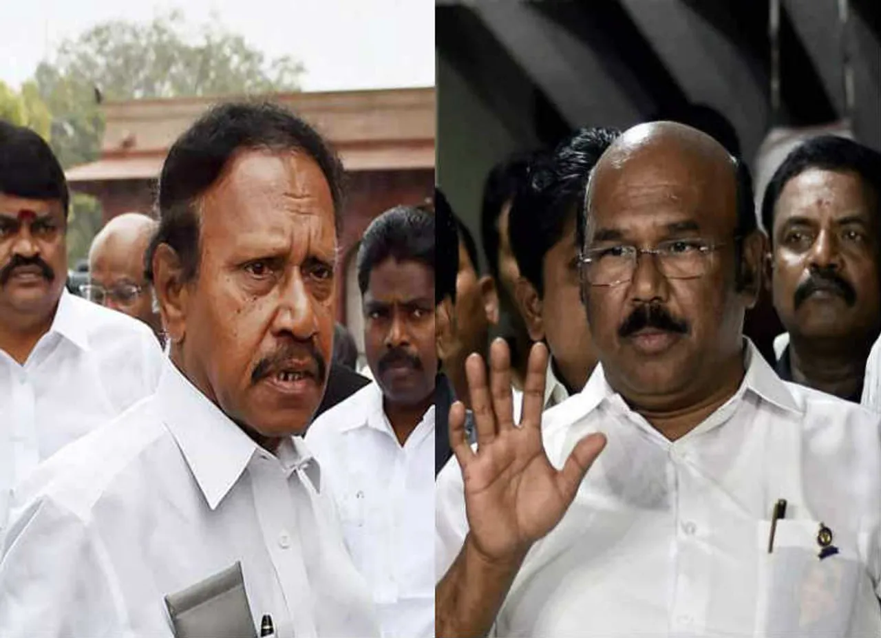 minister jayakumar and thambidurai, அமைச்சர் ஜெயக்குமார்