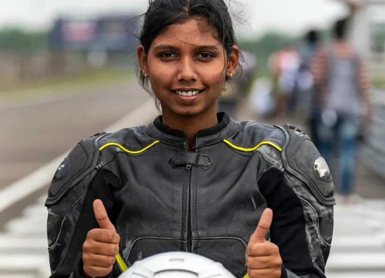 Bike Race Champion Ann Jenifer