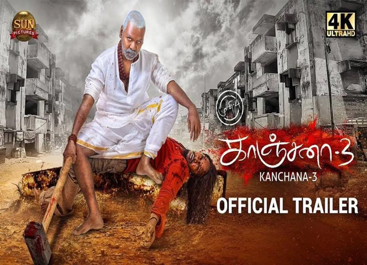 Raghava Lawrence's Kanchana 3 Trailer