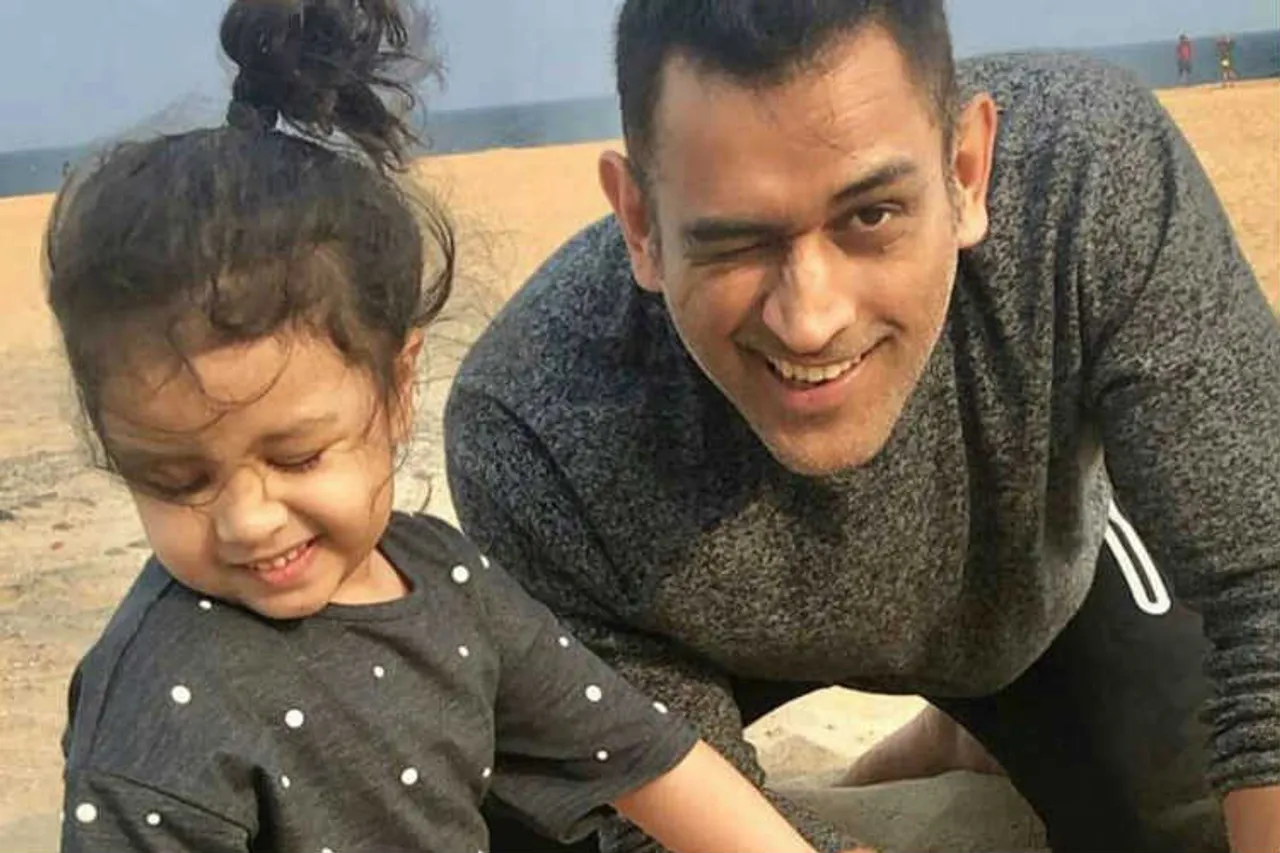 Ziva Dhoni's viral video