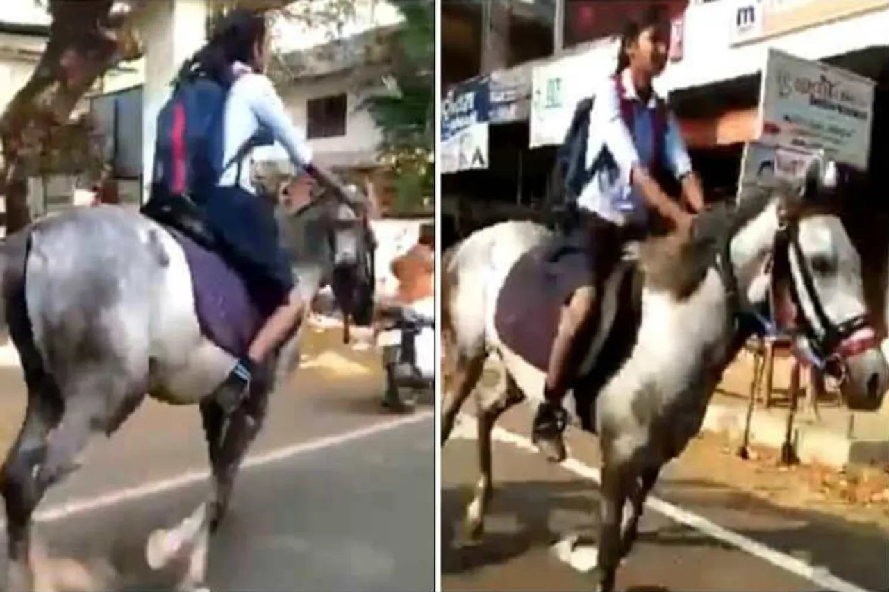 Kerala girl viral video