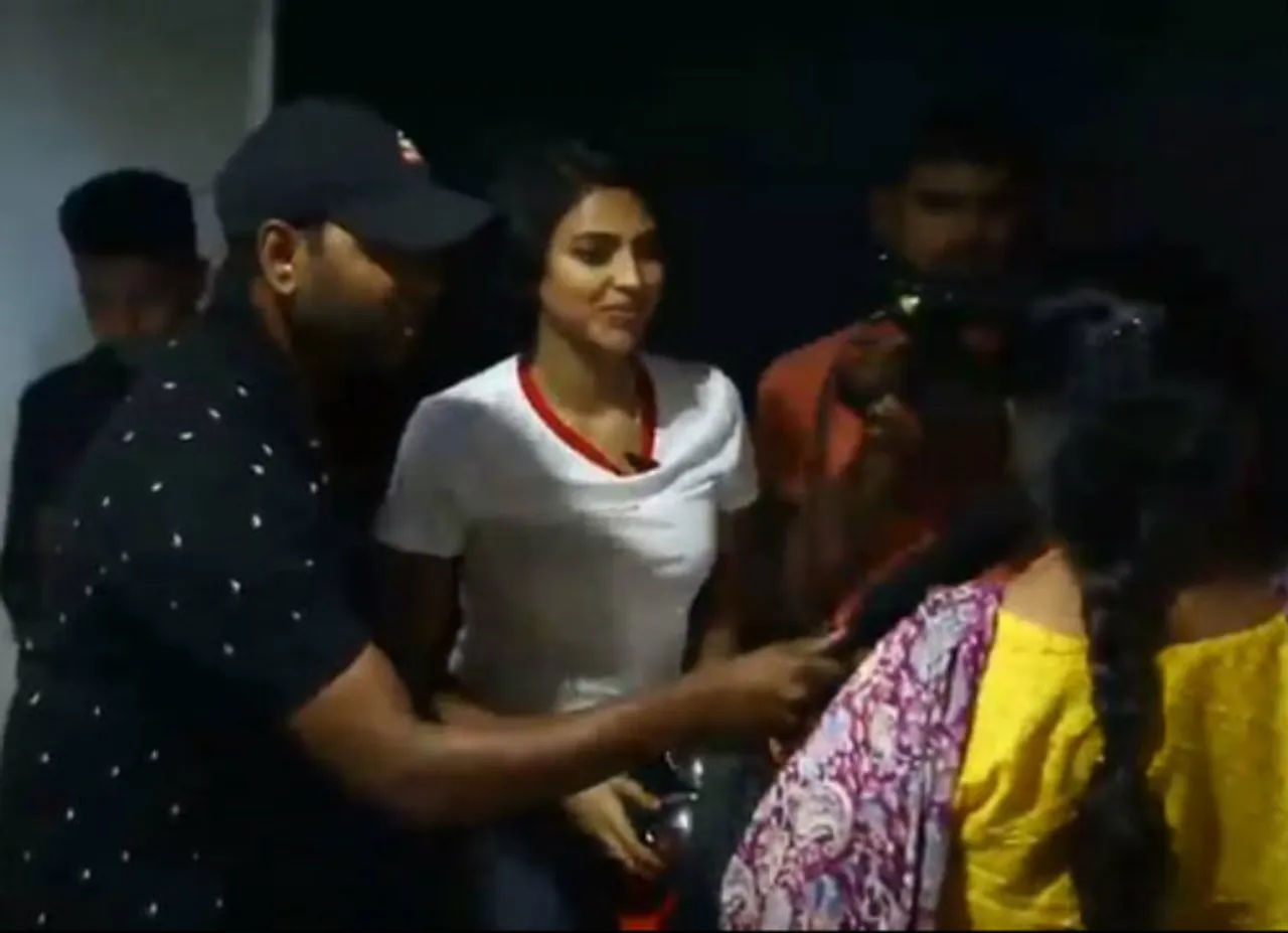 Amala Paul Theatre Visit, aadai movie