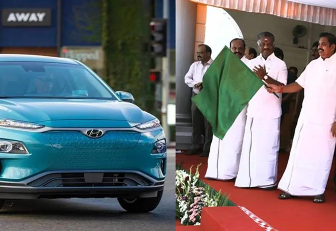 Hyundai Kona Electric Chennai Launch event, Hyundai Kona Electric Chennai Launch event, Hyundai's Kona SUV electric car launches, Chennai launch of Kona car, edappadi palanisamy, Hyundai Kona Electric SUV Launch