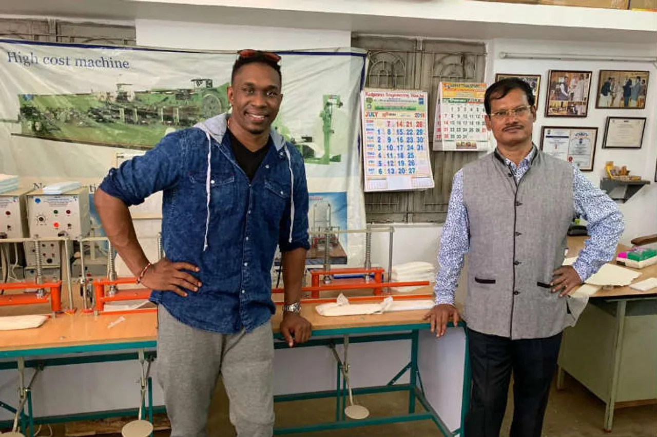 Dwayne Bravo meets muruganandam