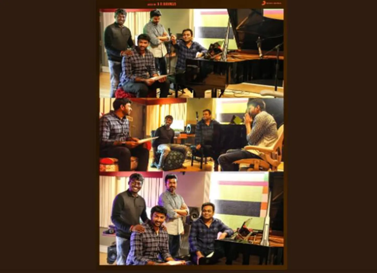 verithanam bigil vijay sung atlee ar rahman - வெறித்தன விஜய் ரசிகர்களுக்கு, வெறித்தன பிகில் அப்டேட்ஸ்! ரஹ்மான் இசையில் முதன் முதலில் விஜய் வாய்ஸ்!