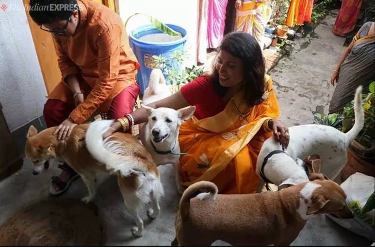 Bengal first rainbow wedding, transwoman, transman, transgender,
