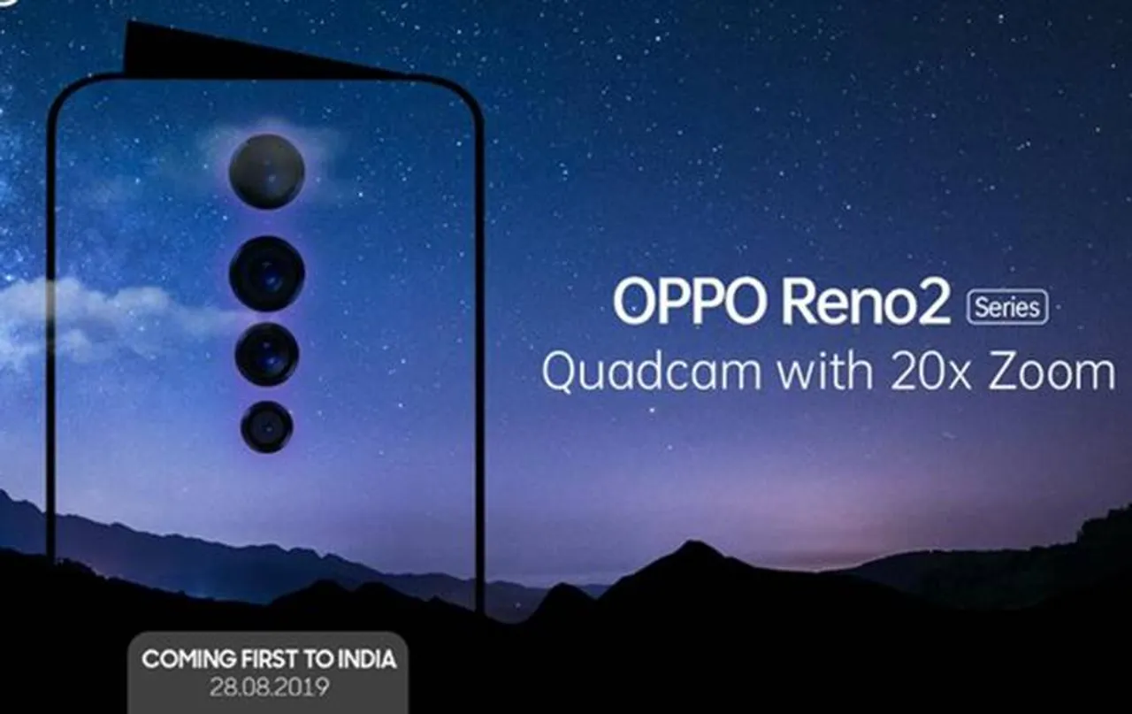 Oppo reno 2 smartphone announcement