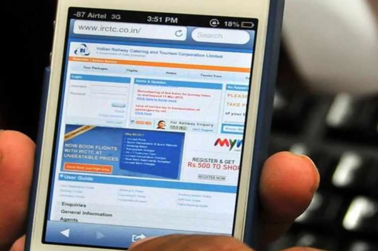 irctc booking