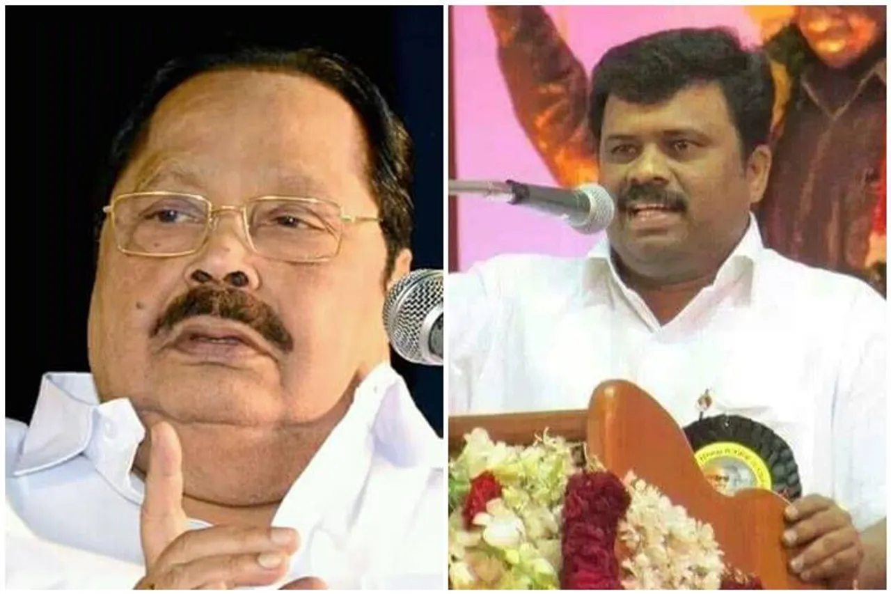 gudiyatham kumaran suspended from dmk, gudiyatham kumaran against duraimurugan, குடியாத்தம் குமரன், குடியாத்தம் குமரன் திமுக நீக்கம், துரைமுருகன்
