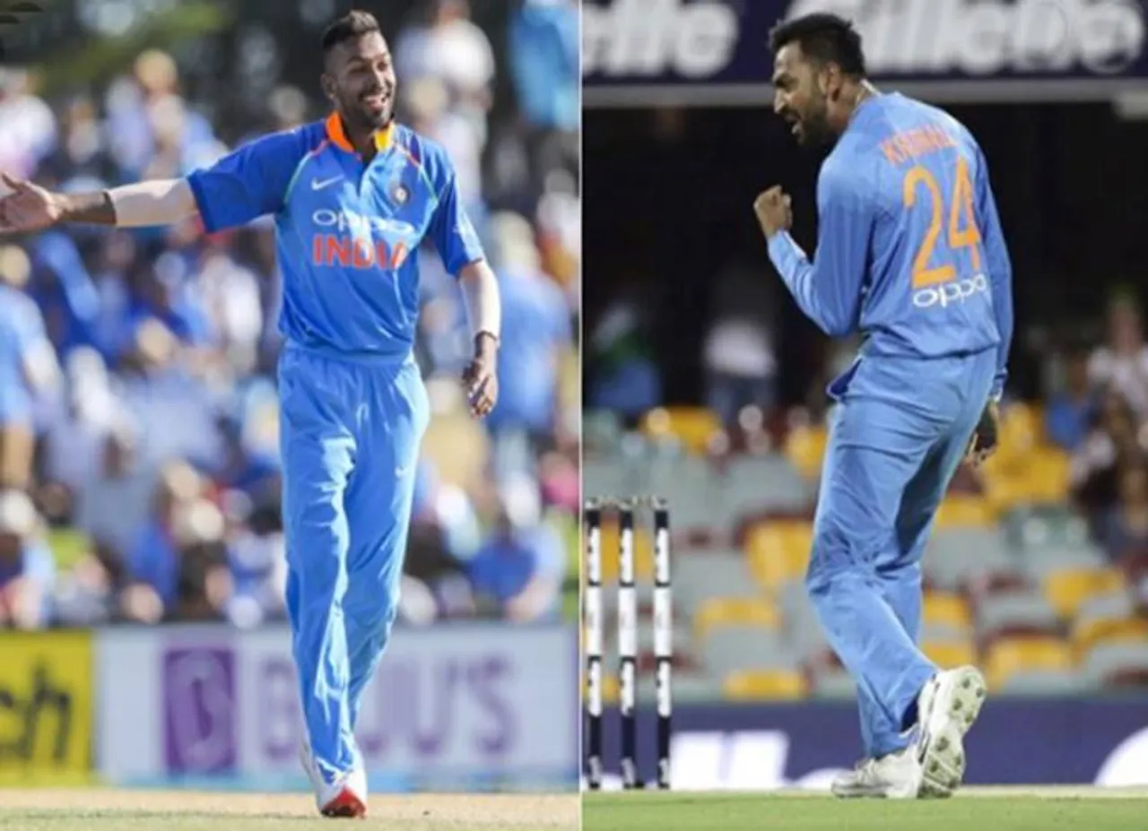 ind vs sa hardik and krunal pandya batting video