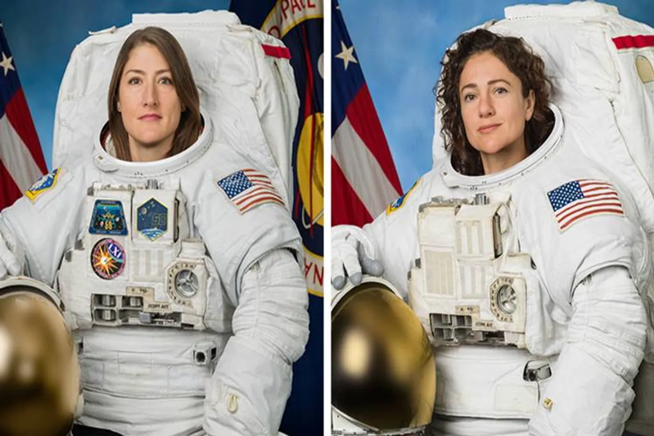 Nasa female spacewalk