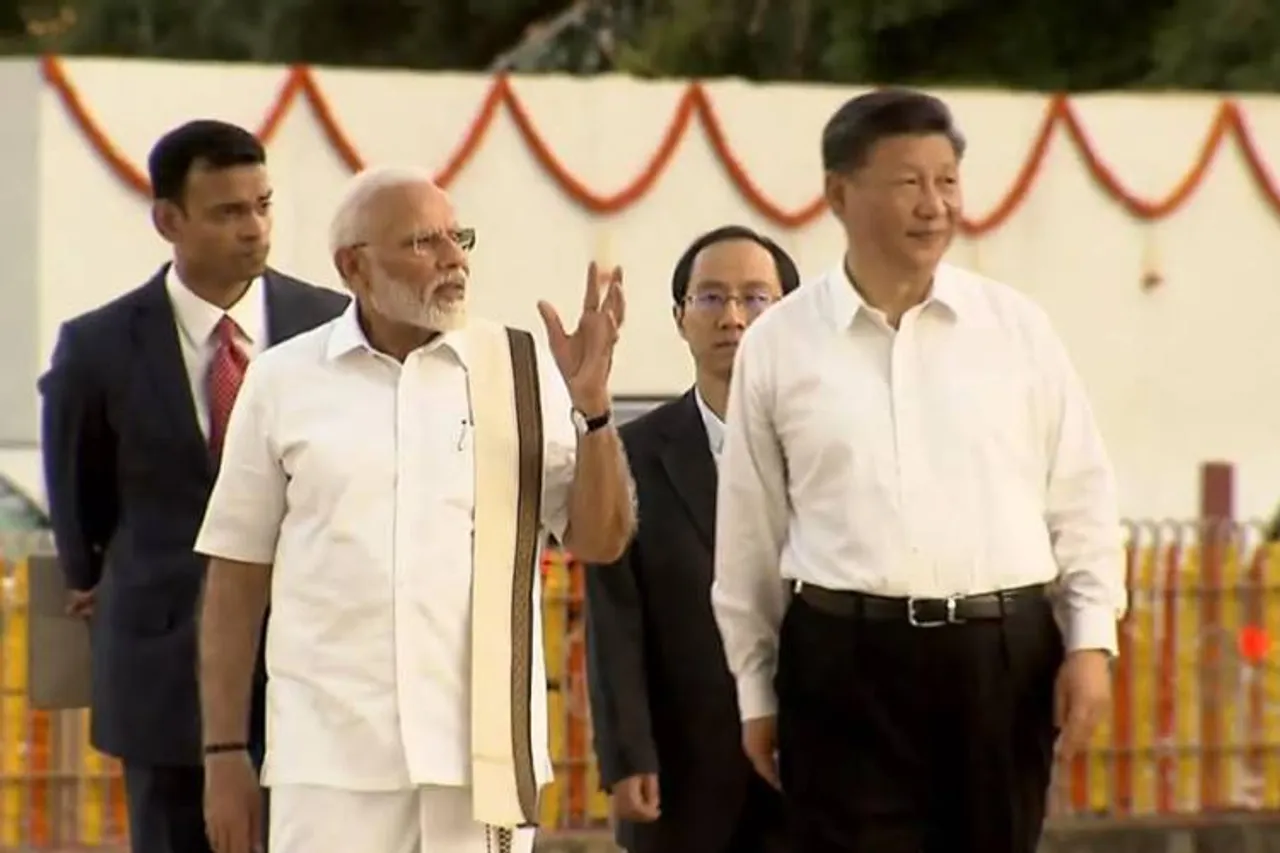 Modi xi jinping summit jinping visits mamallapuram special photos - சென்னை லேண்டிங் 'டூ' மாமல்லபுரம் விசிட் - சீன அதிபர் ஜின்பிங் வியந்த தருணங்கள்! ஸ்பெஷல் போட்டோஸ்