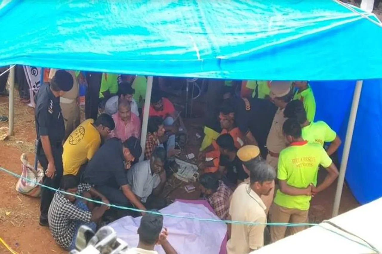 surjith trichy borewell rescue process sujith rescue operation - திணறும் அதிகாரிகள்; ஏக்கத்தின் சுர்ஜித் பெற்றோர் - மூச்சு முட்ட வைக்கும் Quarts Crystalline