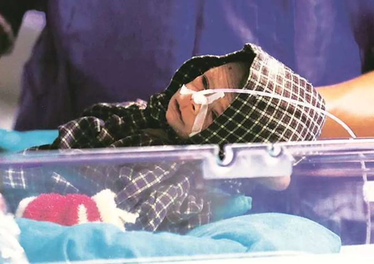 Bareilly girl infant buried and found alive