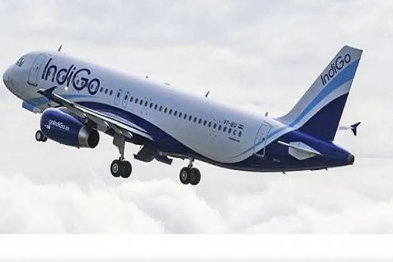 indigo flight, Trichy to Hyderabad