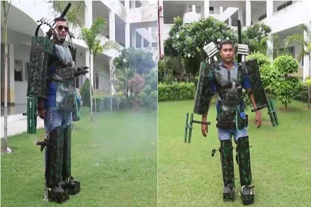 iron man, iron man suit, iron man indian suit, Sasta Tony Stark,tony stark, டோனி ஸ்டார்க், அயர்ன் மேன், அவெஞ்சர்ஸ் எண்ட் கேம், சாஸ்தா டோனி ஸ்டார்க், indian man iron man suit, viral videos, funny videos, trending, Tamil indian express