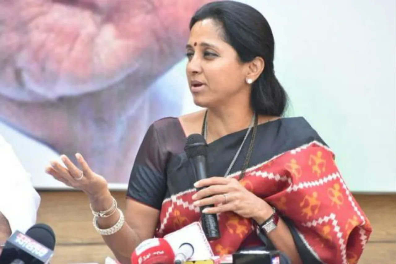 Supriya Sule, sharad pawar