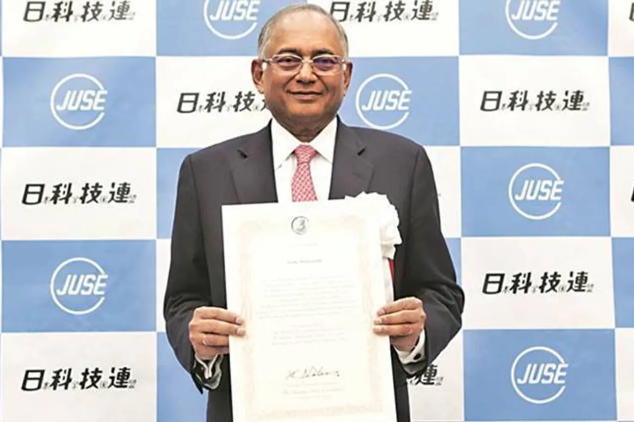 TVS chief Venu Srinivasan wins Deming Distinguished Service Award