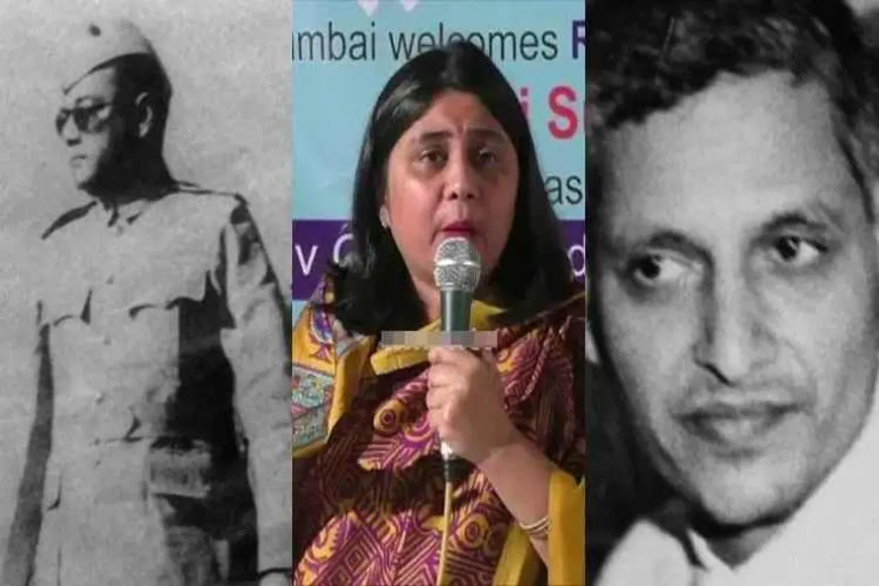 nathuram godse, netaji' subhas chandra bose, netaji's grand niece, gwalior police, gwalior congress, indian express