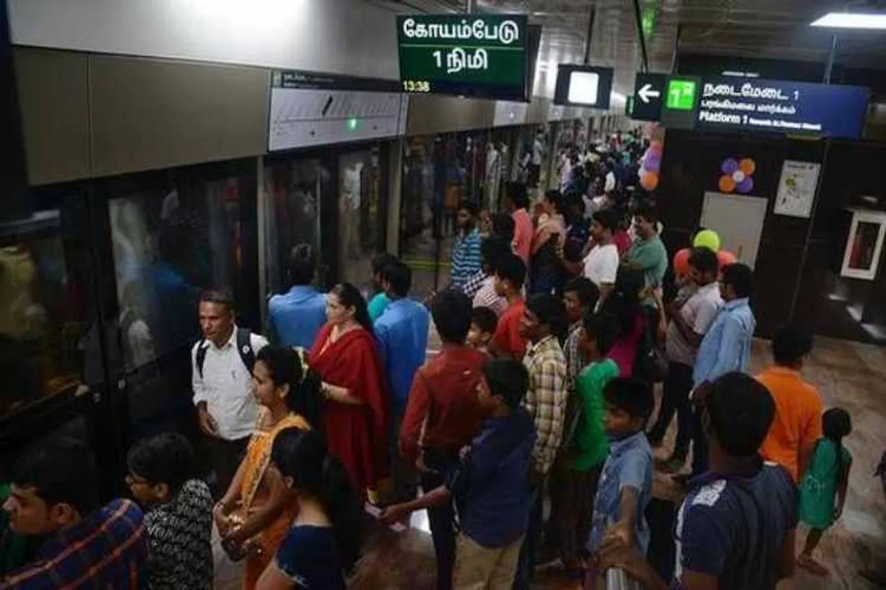 chennai, chennai metro, Chennai,water crisis,switched off,monsoon,Metro Rail station,airconditioner, passengers, suffer,