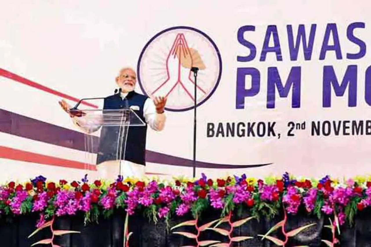 prime minister narendra modi, modi in bangkok, indo-thailand ties, north east india development, modi in thailand, asean meeting, indian express