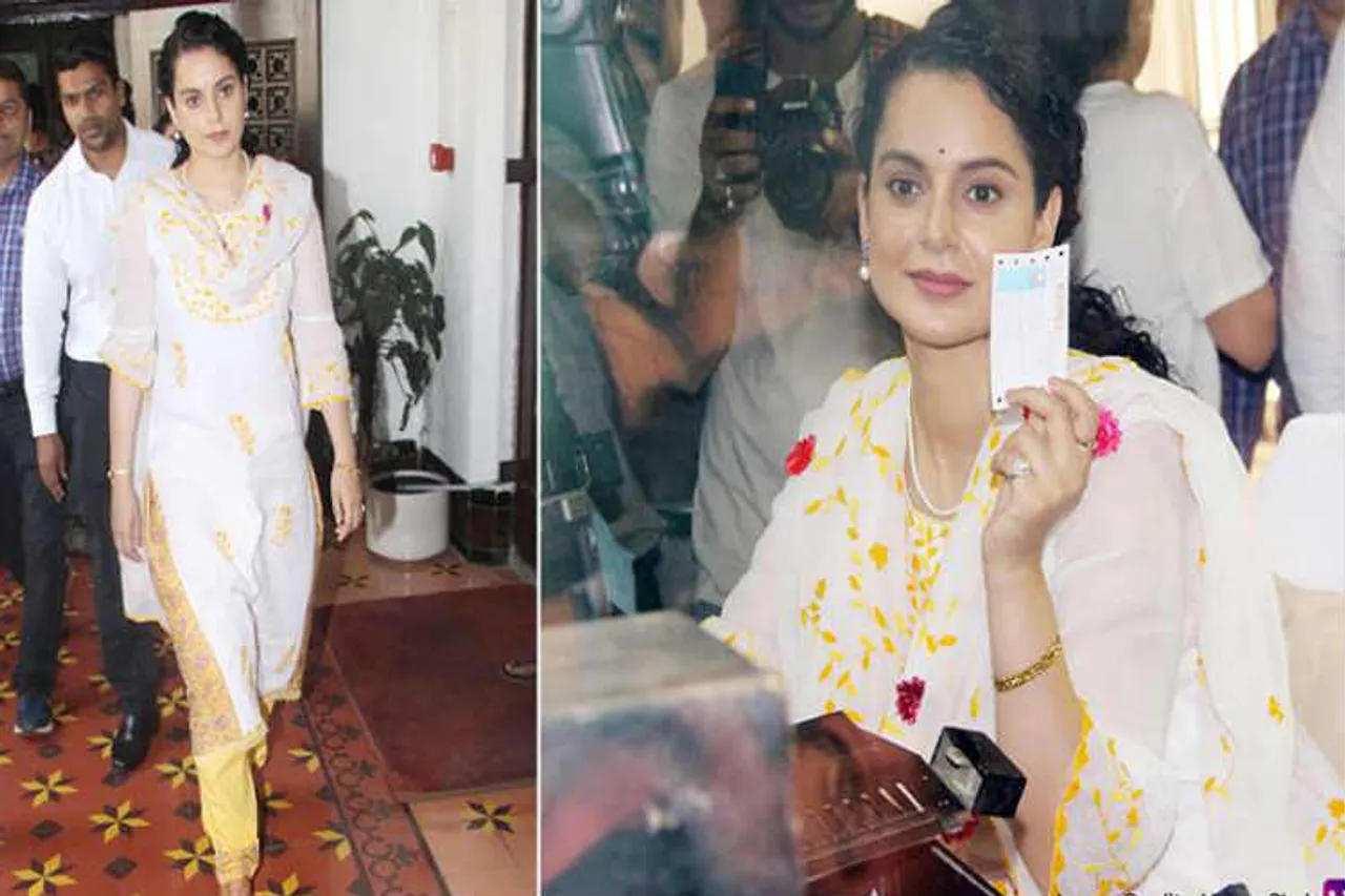 kangana Ranaut sells train ticket