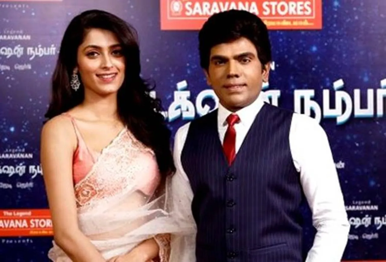 Saravana Stores, Saravana Stores legend saravanan, legend saravanan Arul tamil cinema hero, சரவணா ஸ்டோர்ஸ், சரவணா ஸ்டோர்ஸ் அண்ணாச்சி, சரவணா ஸ்டோர்ஸ் லெஜண்ட் சரவணன்