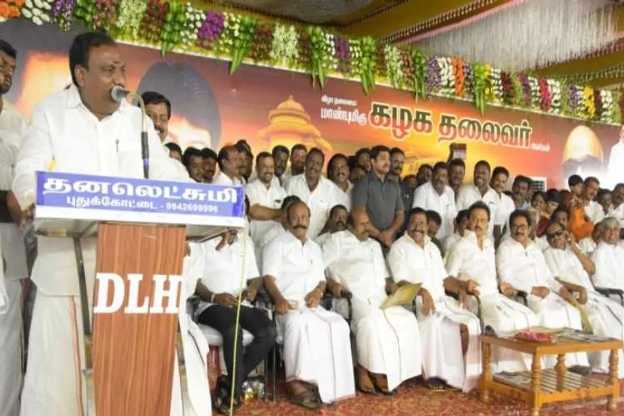 dmk, stalin, cm, bjp, pt arasakumar, koovathur, mk stalin, bjp, admk, edappadi palanisamy