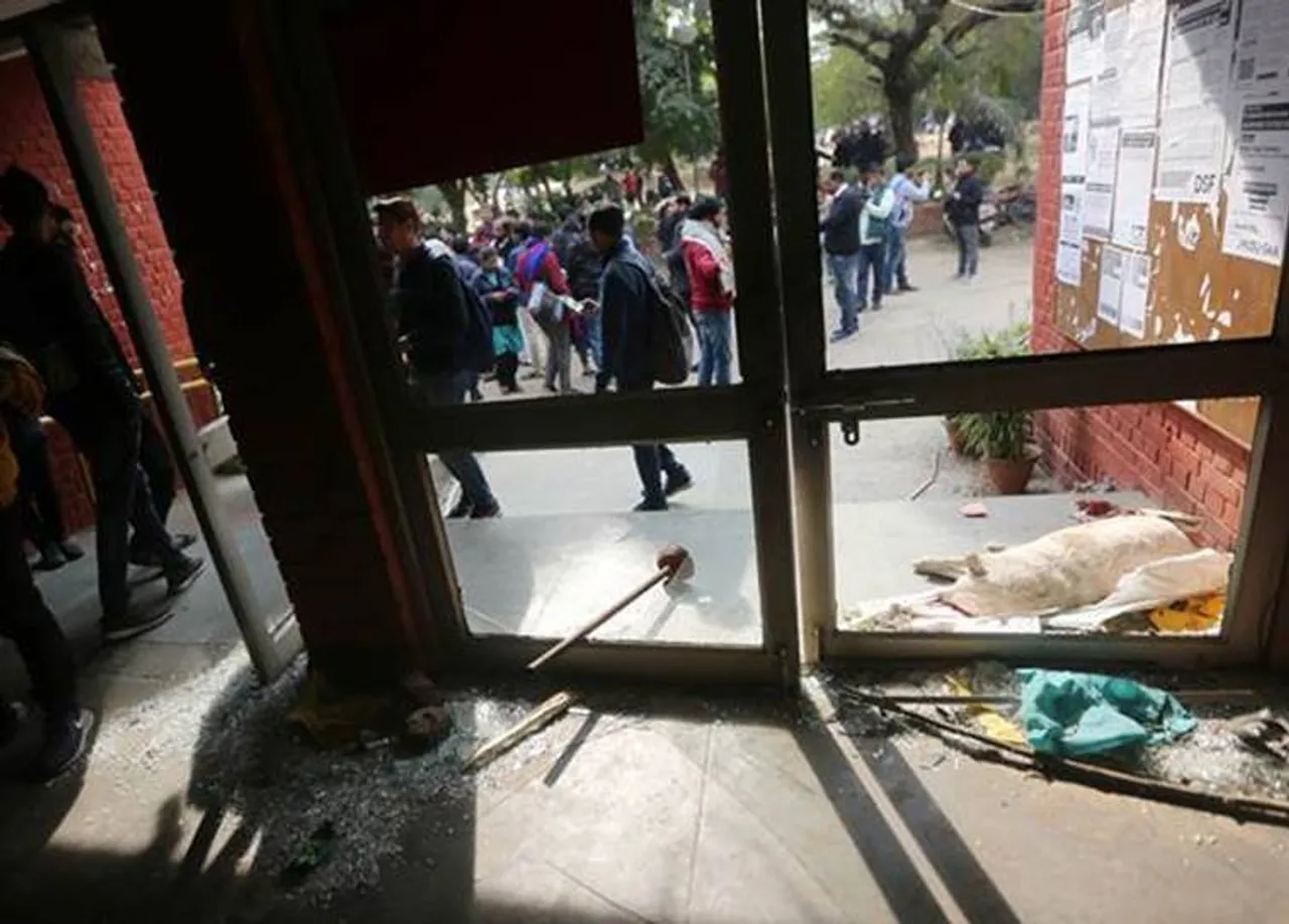 JNU violence TV sting raises questions