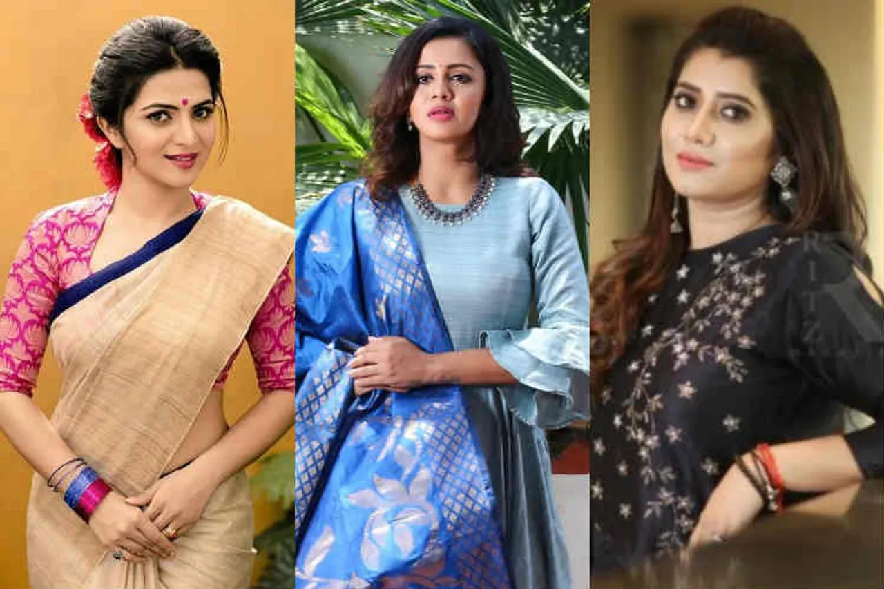 Top 10 TV Anchors tamil, vijay tv dd, priyanka deshpande, vj anjana