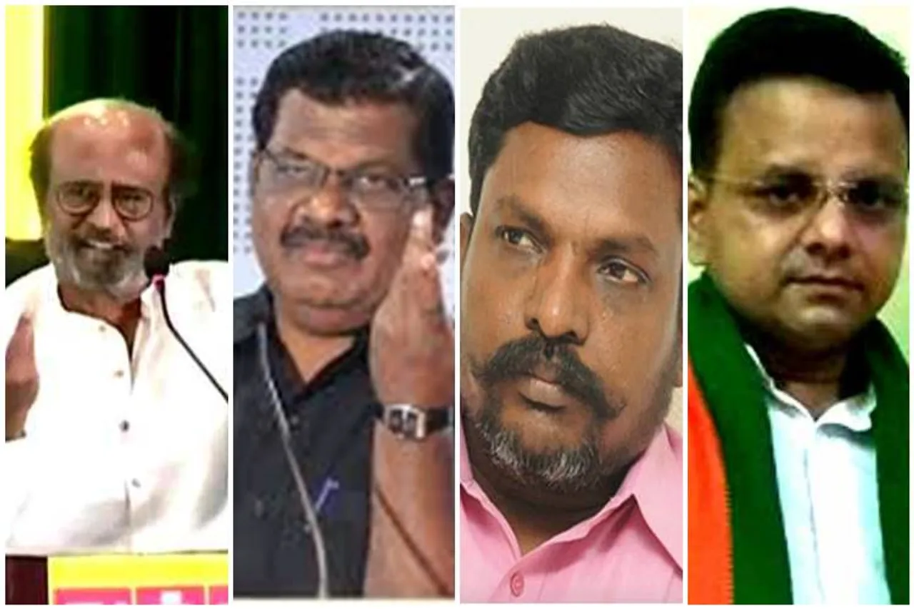 rajinikanth controversy speech, rajini produced evidence on Periyar controversy, ரஜினிகாந்த், ரஜினி பெரியார் குறித்து சர்ச்சை பேச்சு, ஆதாரம் காட்டிய ரஜினி, கொளத்தூர் மணி, திருமாவளவன், political leaders reactions to rajinikanth, thirumavalavan, kolathur mani reactions to rajinikanth