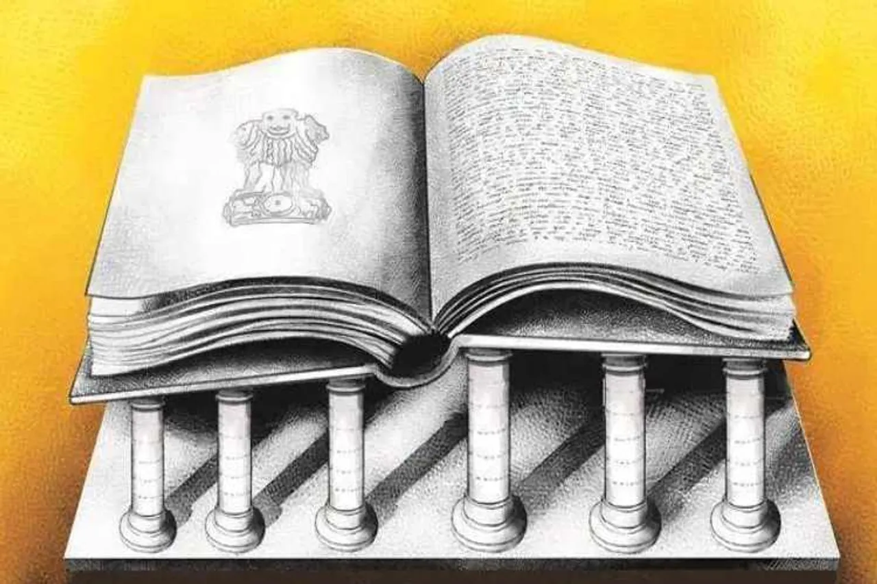 constitution of india, indian consitution social justice, nani, palkhivala indian constitution, kashmir lockdown, indian express news,