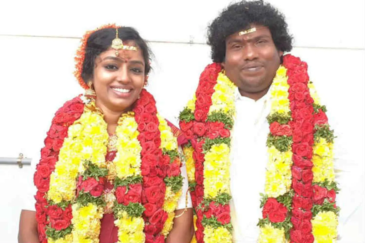 Yogi babu Manju Bhargavi wedding