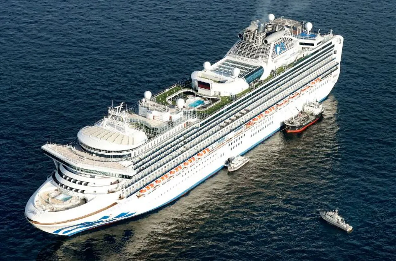 Coronavirus Quarantined diamond princess cruise ship