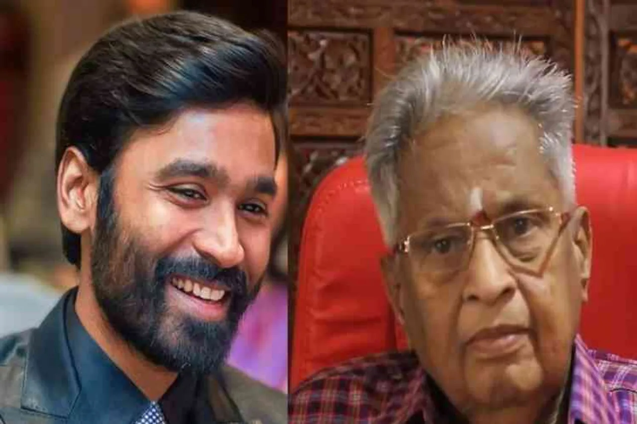 rajinikanth, dhanush, netrikkan, director visu, remake, samsaram athu minsaram, copyrights, kavithalaya, k balachander, case, legal action