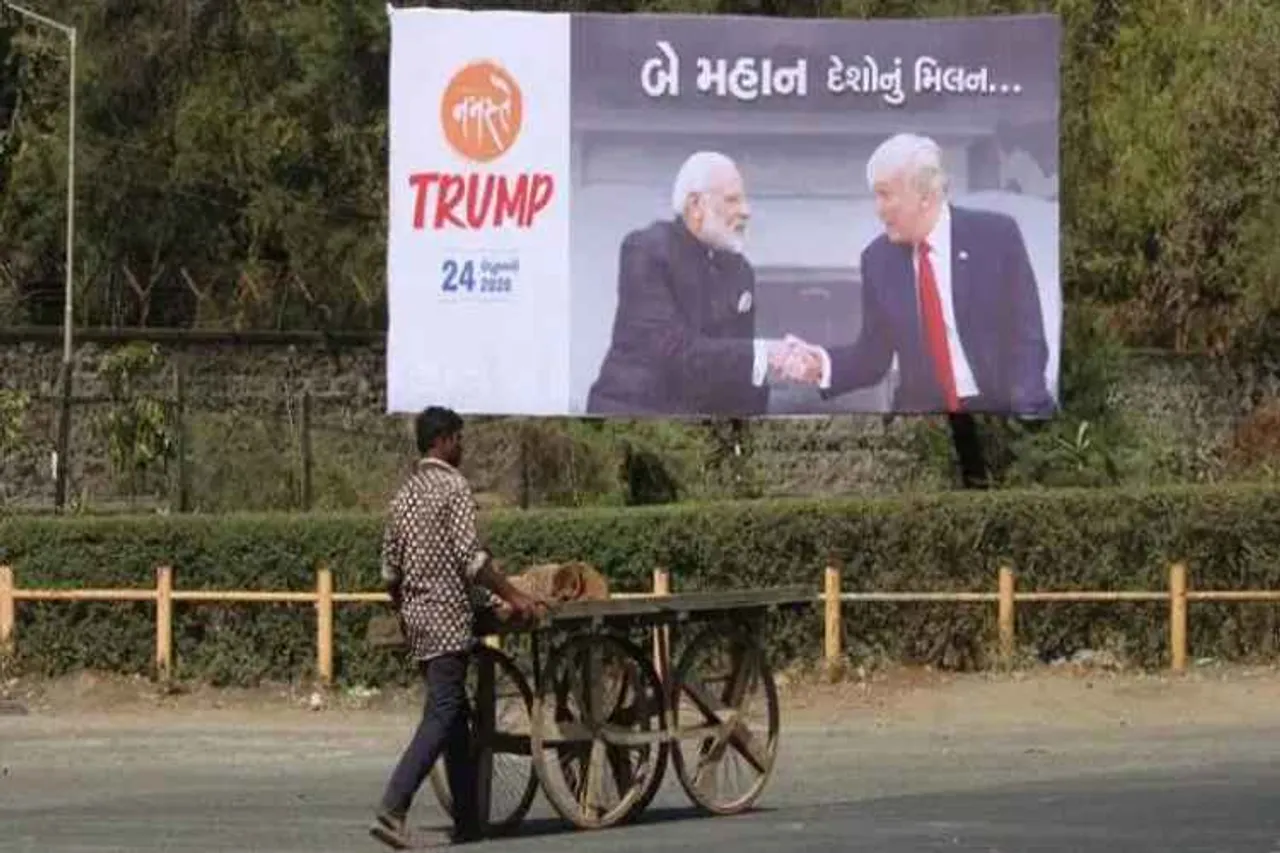 donald trump india visit, modi trump trade talks, modi trump meeting, trump india visit date, indian express