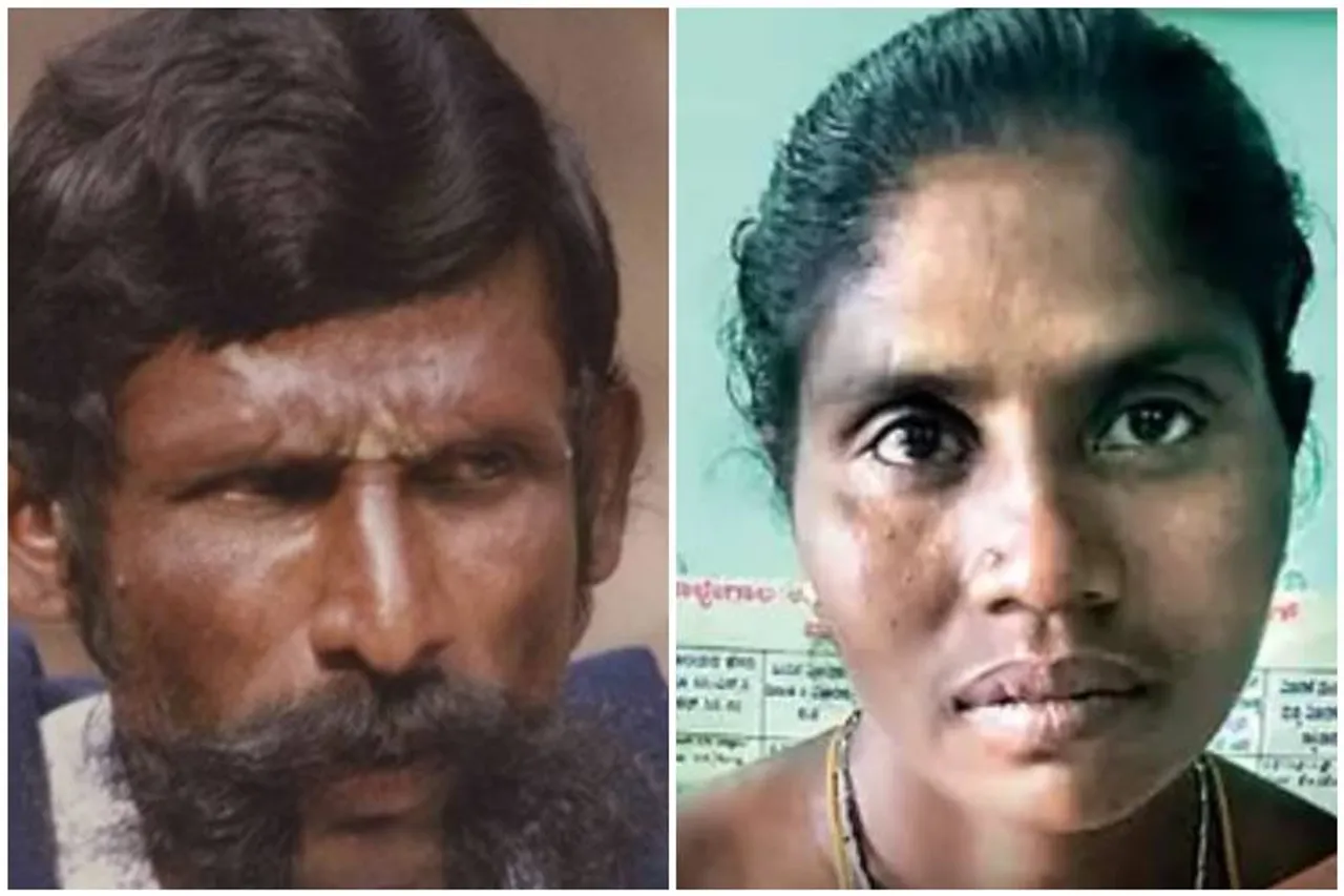 veerappan associate stella mary arrest, வீரப்பன் கூட்டாளி கைது, வீரப்பன் கூட்டாளி ஸ்டெல்லா மேரி கைது, சந்தன கடத்தல் வீரப்பன், sandalwood smugler veerappan, chamarajanagar district, karnataka, veerappan associate stella, stella mary arrest