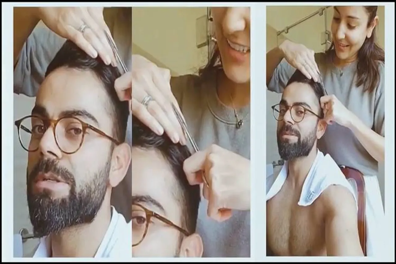 Virat Kohli Anushka Sharma Haircut
