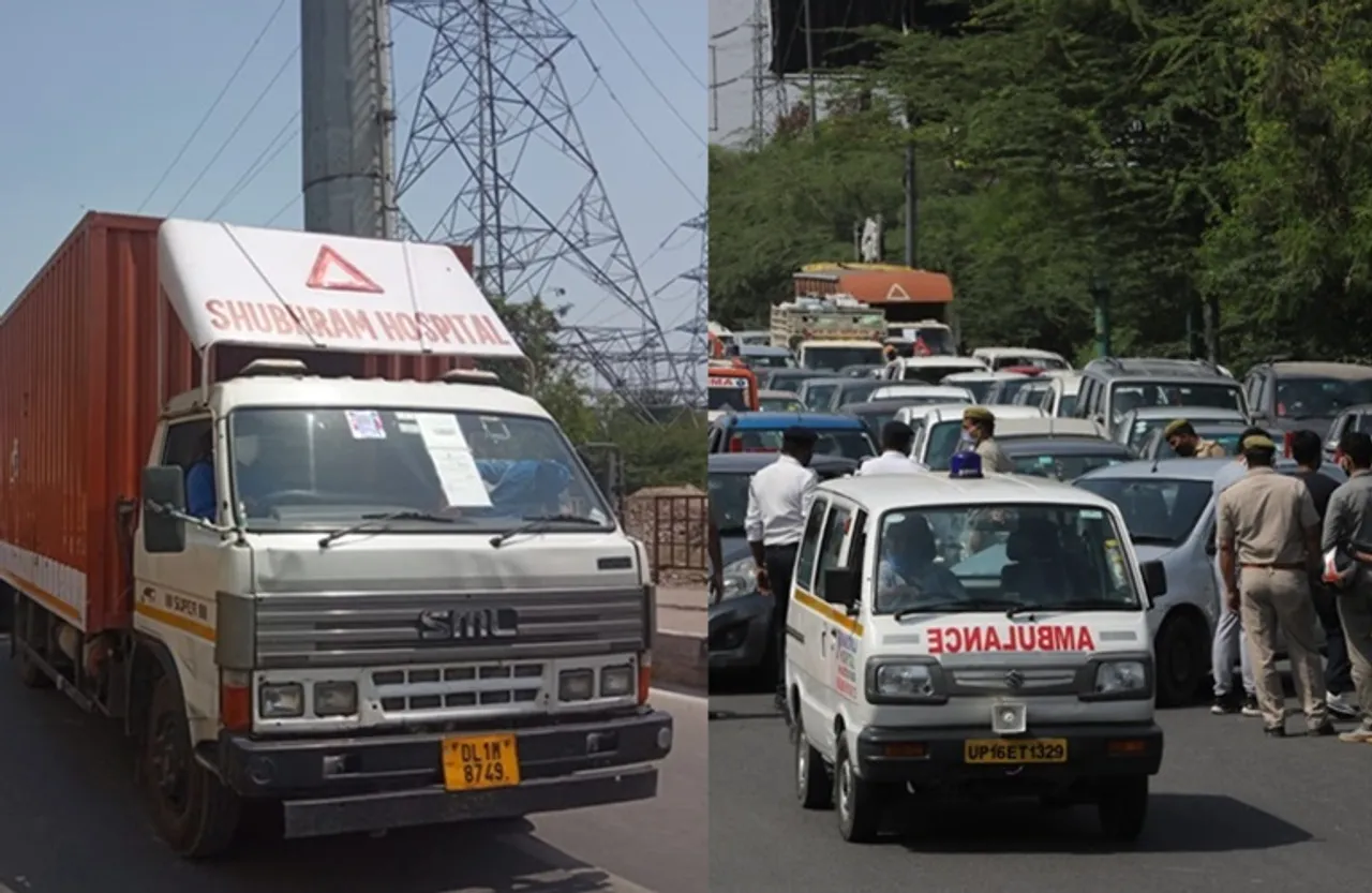 Coronavirus Outbreak Delhi-Noida borders are sealed