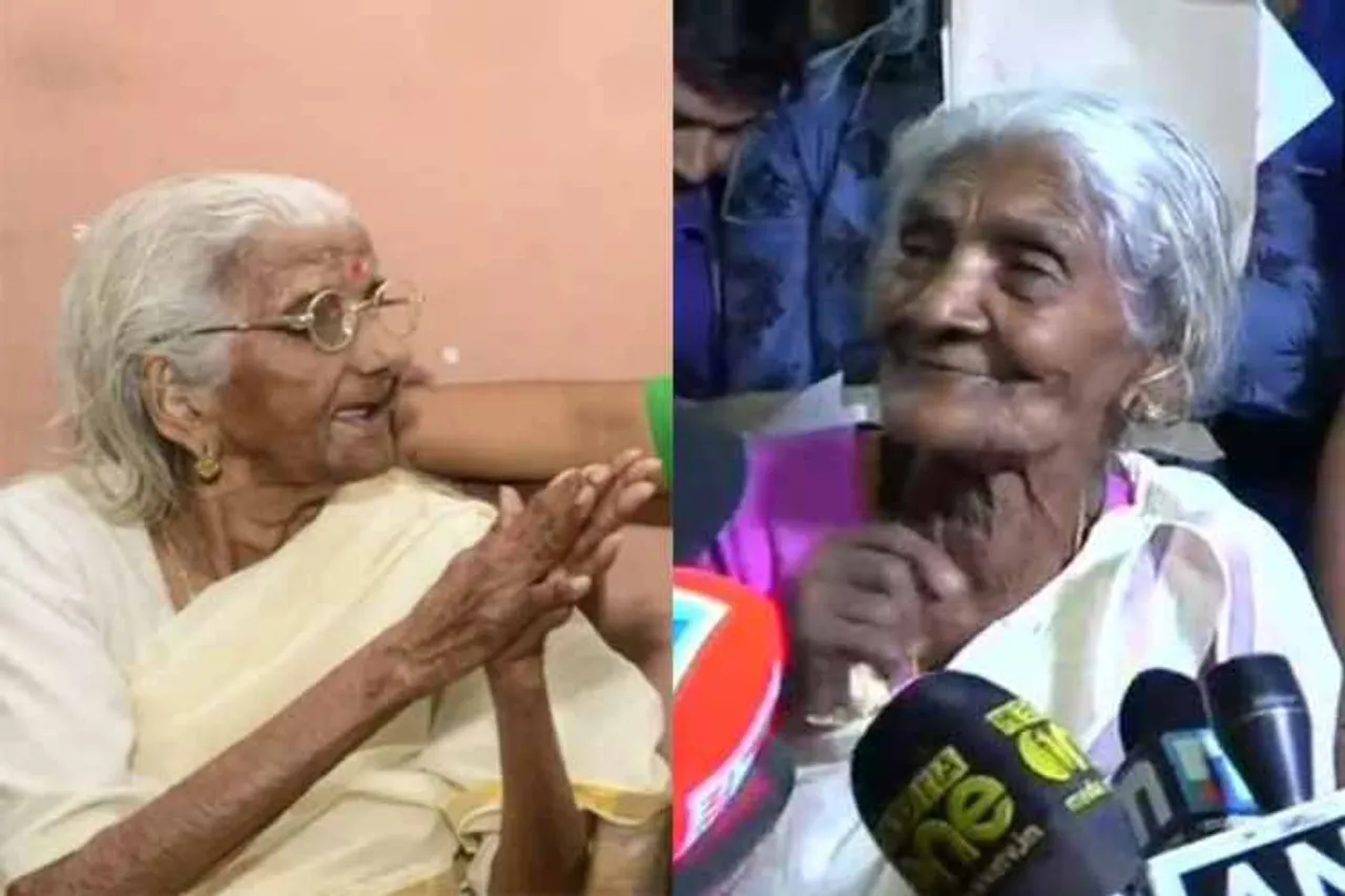 kerala, literacy, old women, president award, Ramnath kovind, chennai, rain water harvest, mylapore, voter id card, west bengal, PM Modi, jan dan yojana, bank accounts
