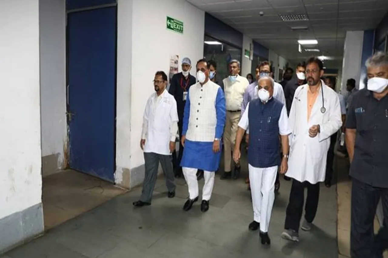 Gujarat Congress MLA tests Covid 19 positive, met CM Rupani